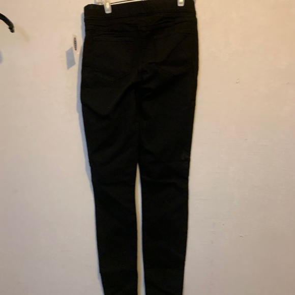Old Navy Skinny Pull On Black Jeans Size 8T - Picture 1 of 4